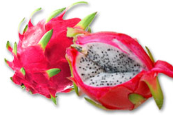 Dragon fruit, also known as pitaya or pitahaya
