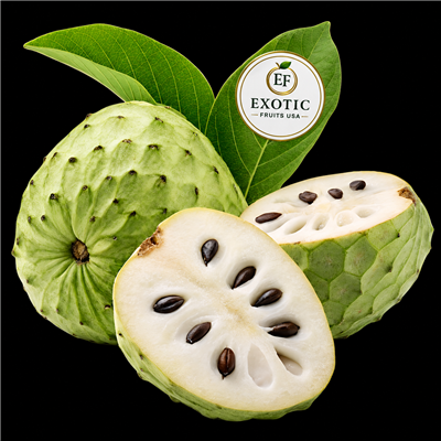 6 Fresh Cherimoya Fruits