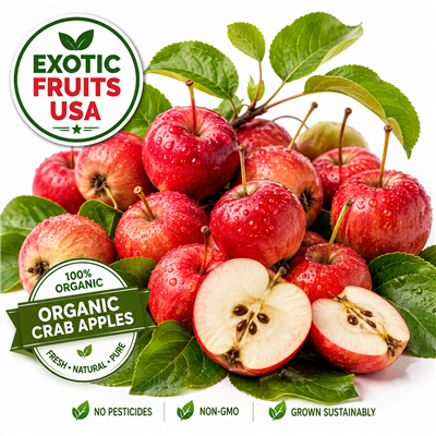Organic Fresh crab apples Premium Box