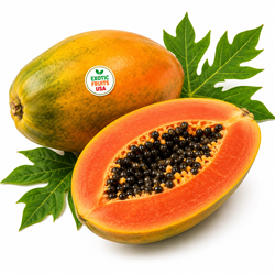 strawberry papaya
