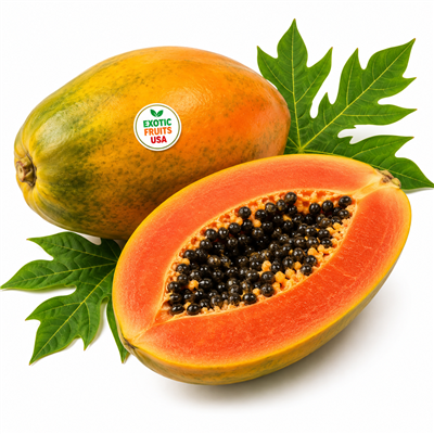 strawberry papaya